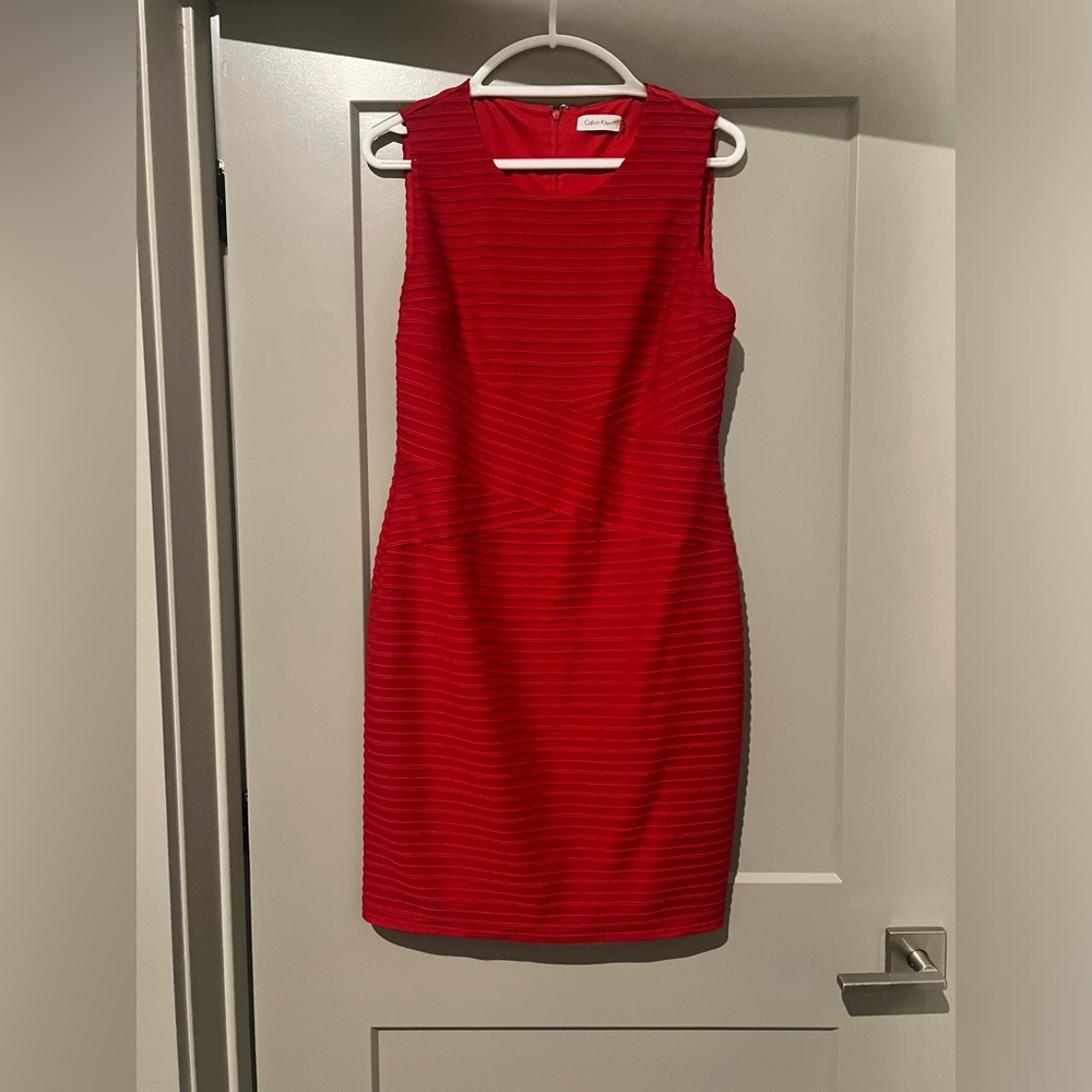 Calvin Klein sleek dress
